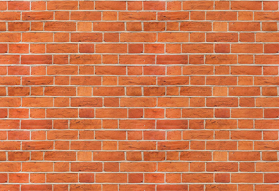 Red Brick Effect Wallpaper Mural