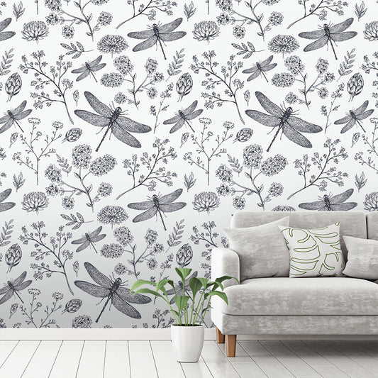 Dragonfly Wallpaper Mural design