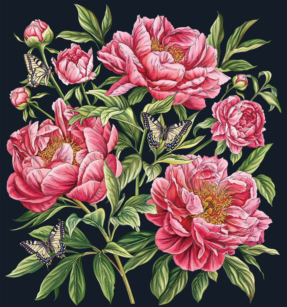 Floral Wallpaper Mural