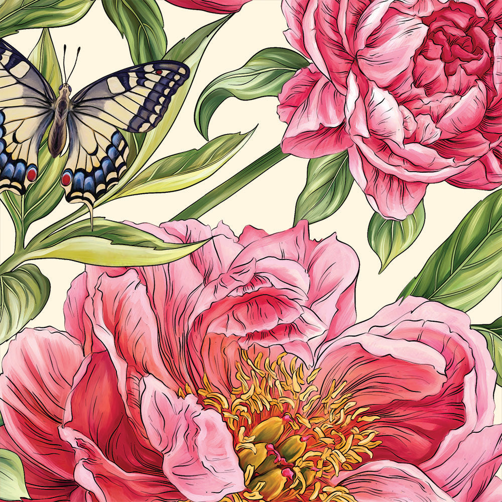 Floral Wallpaper Mural