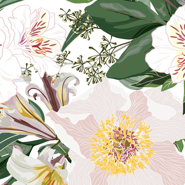 Garden Whimsy Wallpaper Mural