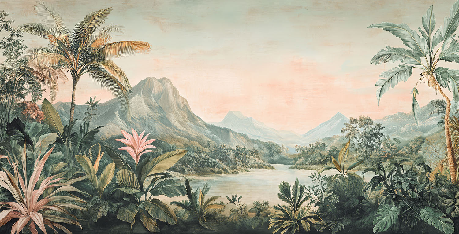 Stunning Scenery Jungle Forest Wallpaper Mural