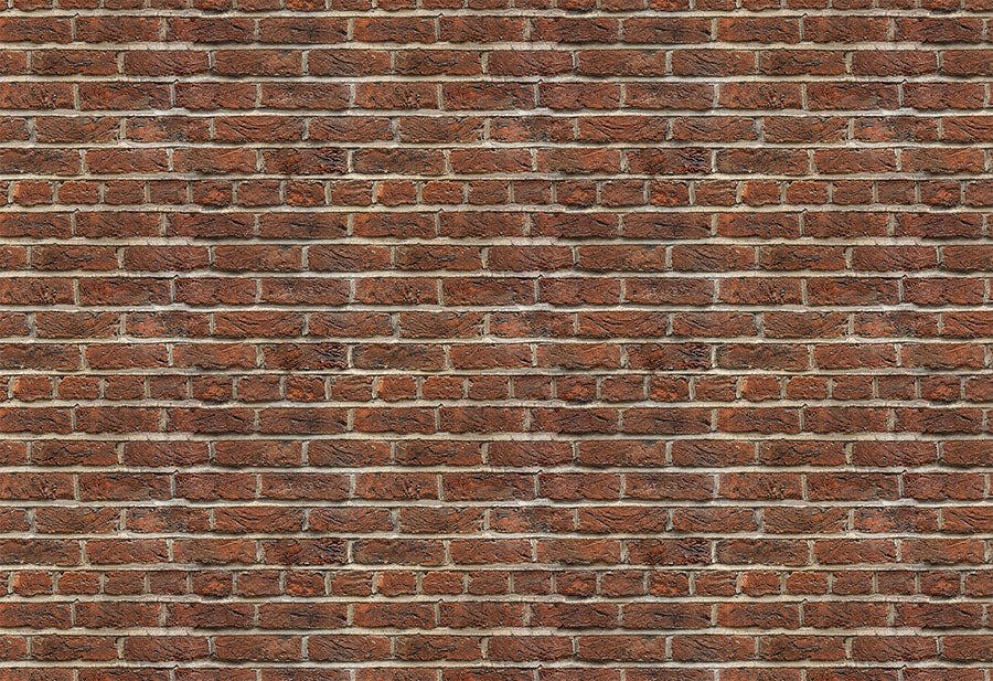 Old Red Brick Effect Wallpaper Mural