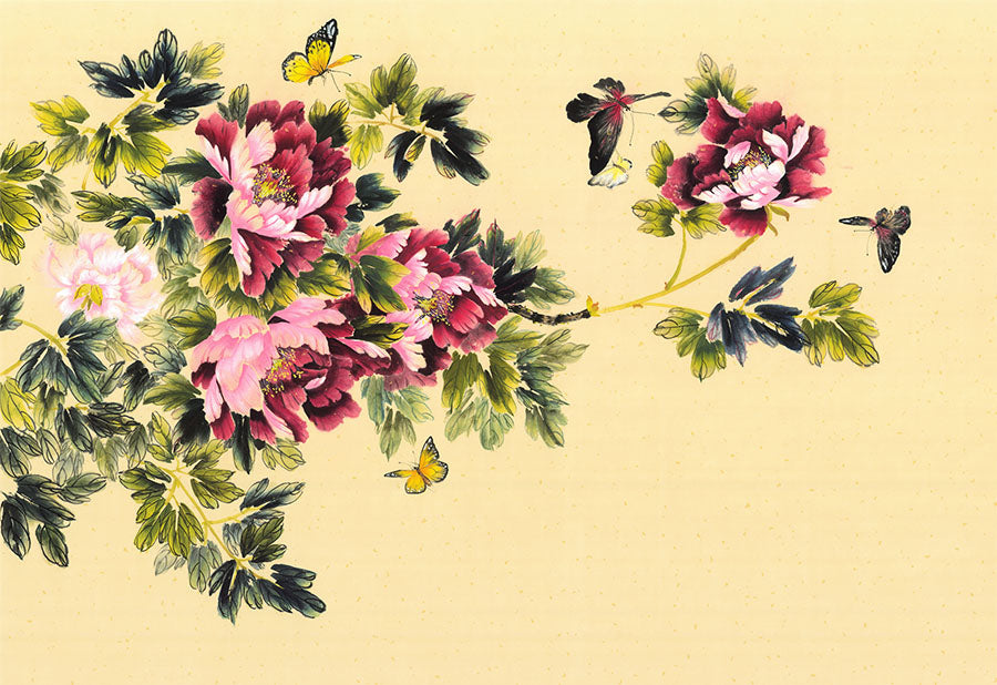 Peony Scent of Summer - Nikole Lowe Wallpaper Collection by Wallpapered