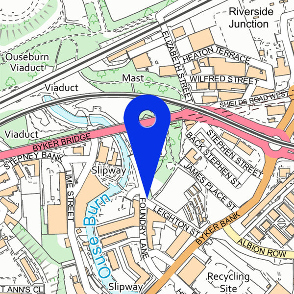 Pins & locations