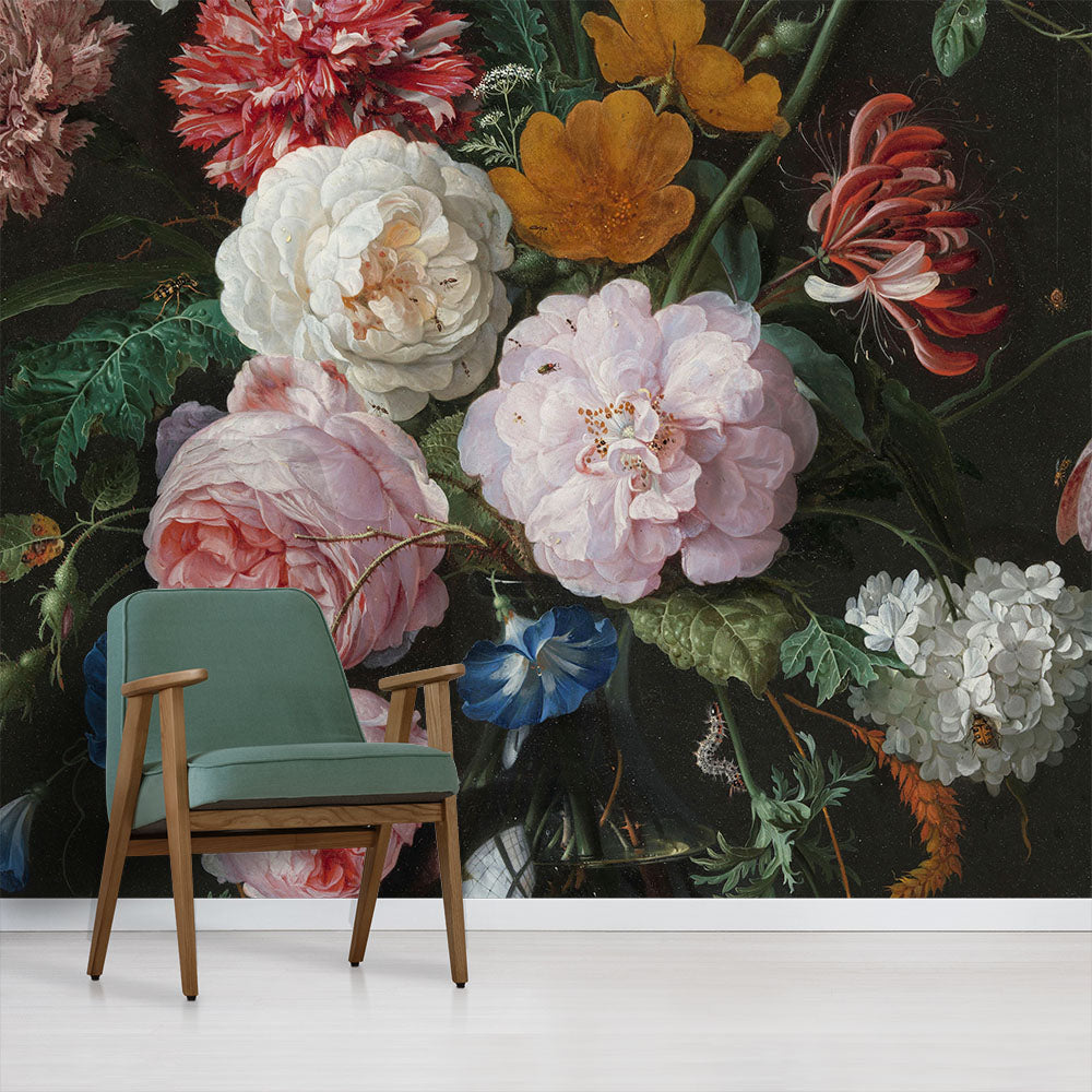 Elegance Blooms Wallpaper Mural