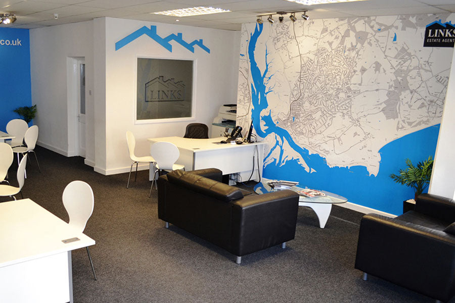 Custom Map Custom Wallpaper Mural