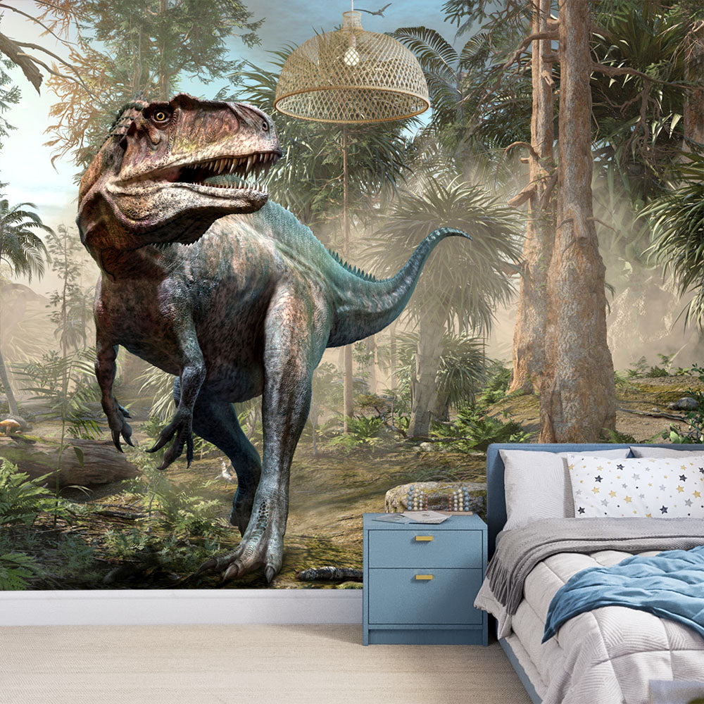 Dinosaur Forest Wallpaper Mural