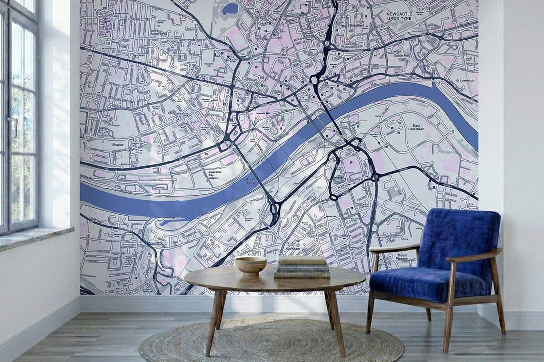 Custom Map Murals: How to Design a Statement Feature Wall That Tells a Story