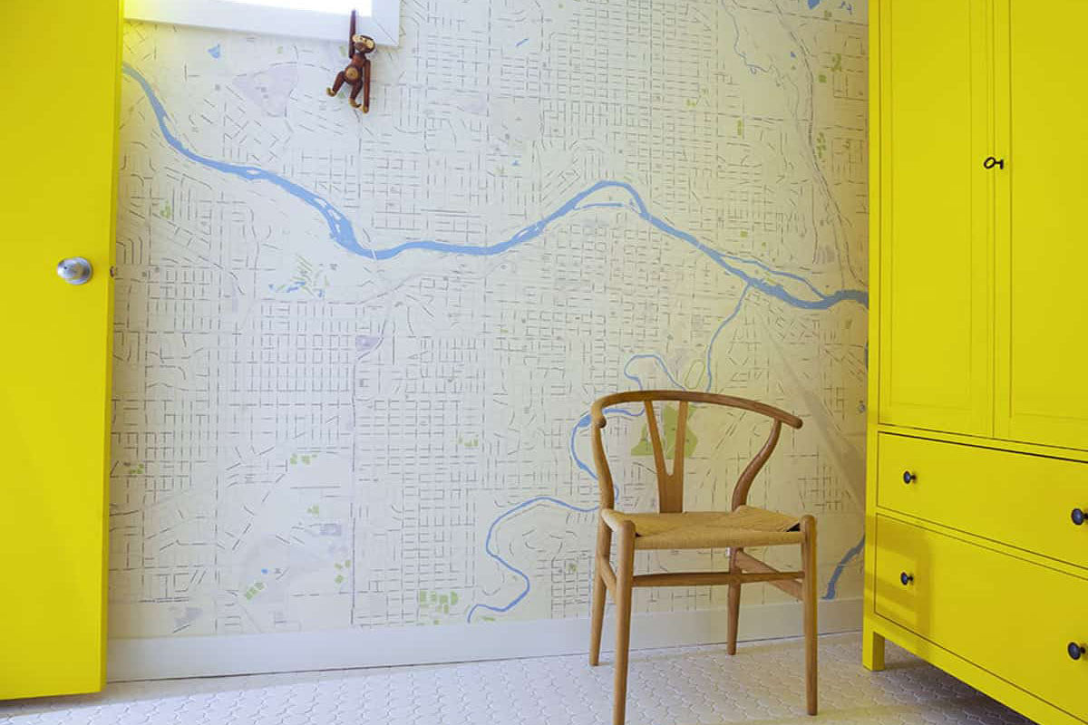 Why Custom Map Murals Are the Ultimate Statement Wall for American Hom ...