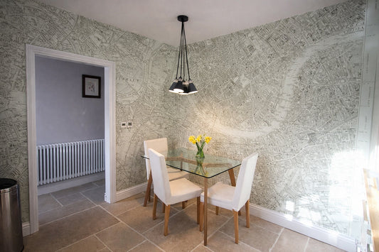 Why A Map Mural Printed To Your Dimensions Changes How A Space Feels