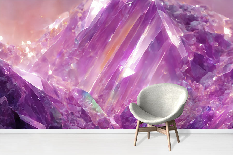 Crystal Wallpaper | Gemstone Wallpaper – Wallpapered Ltd.