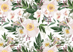 Garden Whimsy Wallpaper Mural