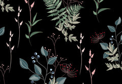 Midnight Botanical Close up view