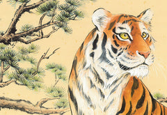 Wild Tiger Content - Nikole Lowe Wallpaper Collection by Wallpapered