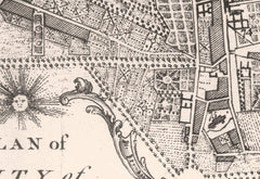 Vintage Paris Map Wallpaper Mural