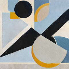 Close-up of the Avant Signal wallpaper mural by Grigory Gladarev