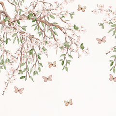 Close-up of the Blooming Blossom wallpaper mural