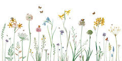 Butterfly Garden wallpaper mural by Kikki Belle