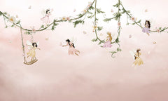 Dream Flight wallpaper mural by Oliver Robins