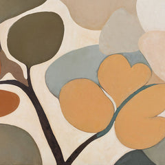 Close-up of the Emil's Bouquet wallpaper mural by Grigory Gladarev