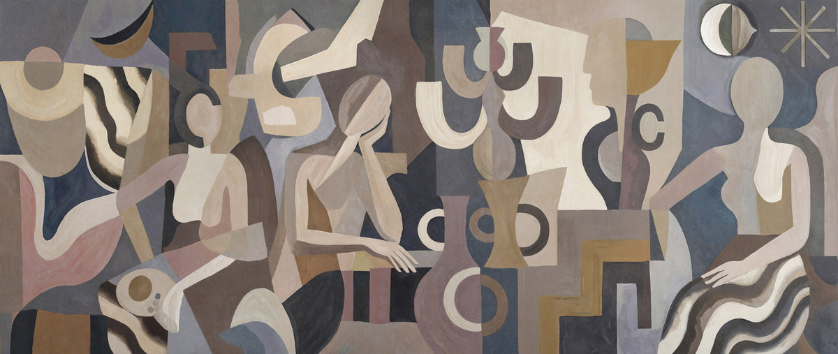 Lunar Silence wallpaper mural by Grigory Gladarev