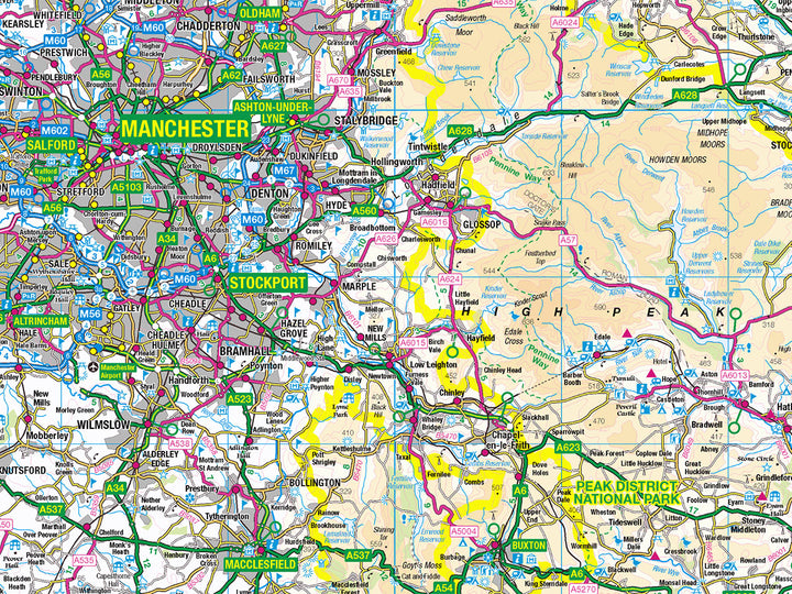 OS Regional Map style