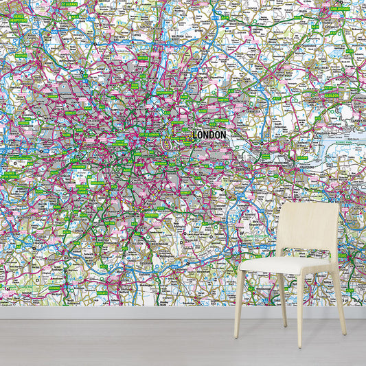 OS Regional Map Wallpaper