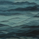Close-up of the Roerich Hills wallpaper mural by Grigory Gladarev