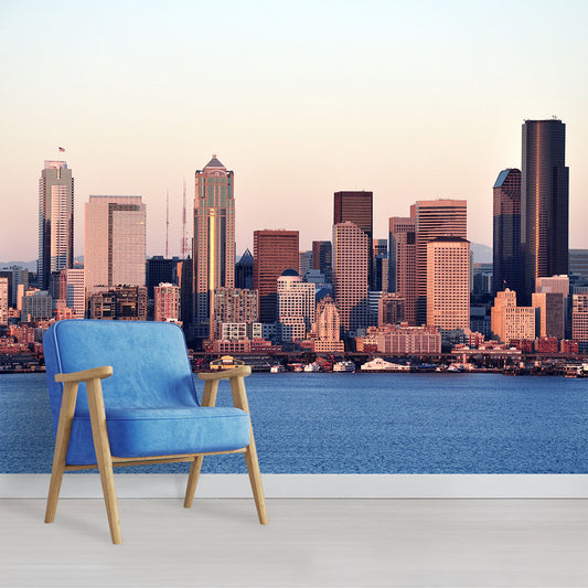 Seattle Skyline Wallpaper Mural