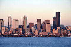 Seattle Skyline Wallpaper Mural