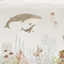 Close-up of the Sensational Sea – Brown wallpaper mural by Oliver Robins