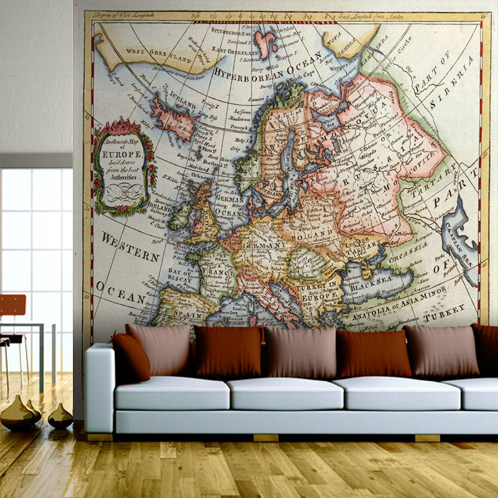 Vintage Europe Map